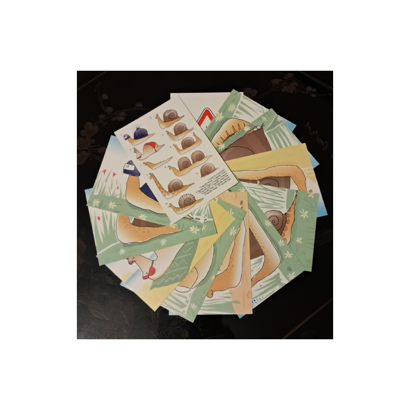 Cartes postales - Cagouilles dessins