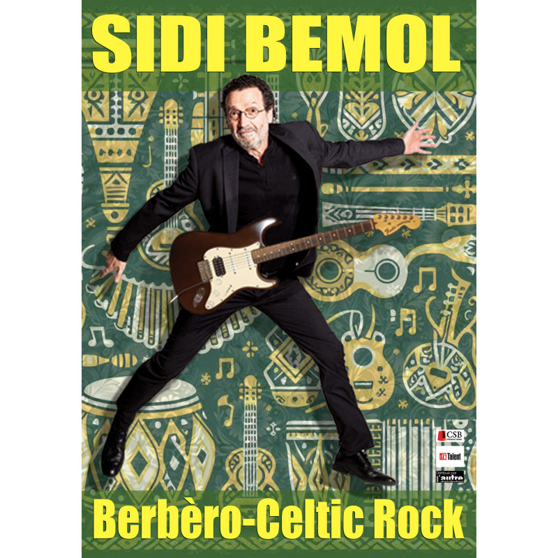 Sidi Bemol Poster - Berber-Celtic Rock Show