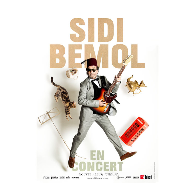 Affiche Sidi Bemol - Album Chouf!