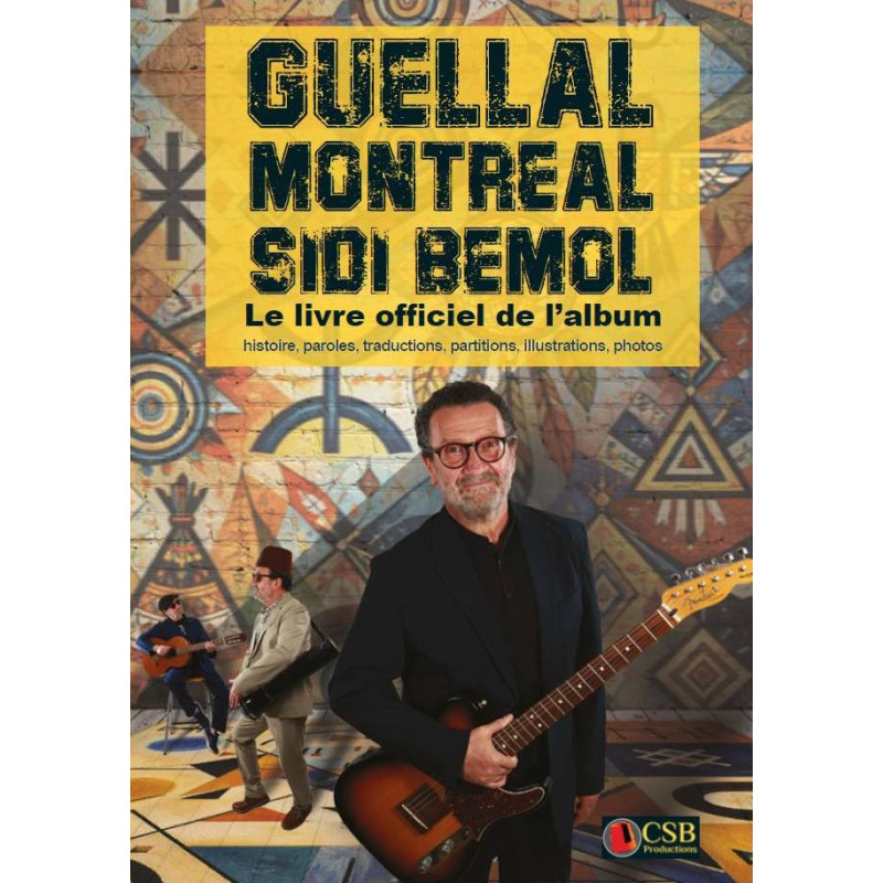 Livre Sidi Bemol - Album Guellal Montréal